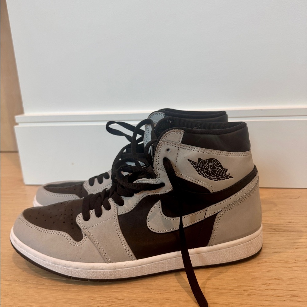 Jordan High-Top Sneakers - Black and Gray